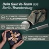 SkinVe® Premium Safety Razor Anthracite Edition Including 10 Razor Blades