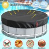 LXKCKJ 16 Ft Round Pool Cover, Solar Covers for Above