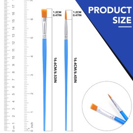 AROIC Paint Brushes Set,110 pcs Nylon Hair Brushes for Acrylic Oil Watercolor Artist Professional Painting Kits