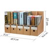 TOSSOW File Box, a4, Paper, File Stand, Storage Box, File