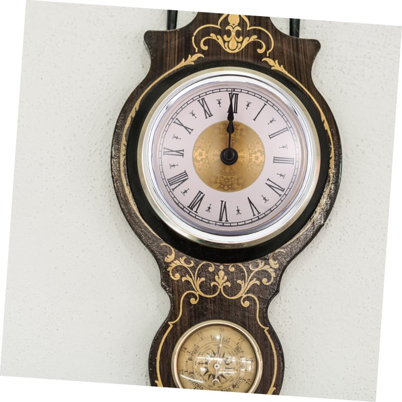 Gadpiparty DIY Wall Clock Replacement Kit Roman Numeral Design Round