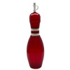 Large Bowling Pin Water Bottles Red - 6 Pack