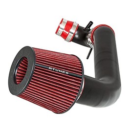 RTUNES RACING BLACK PIPE COLD AIR INTAKE + FILTER Compatible For 08-15 Scion xB 2.4L I4