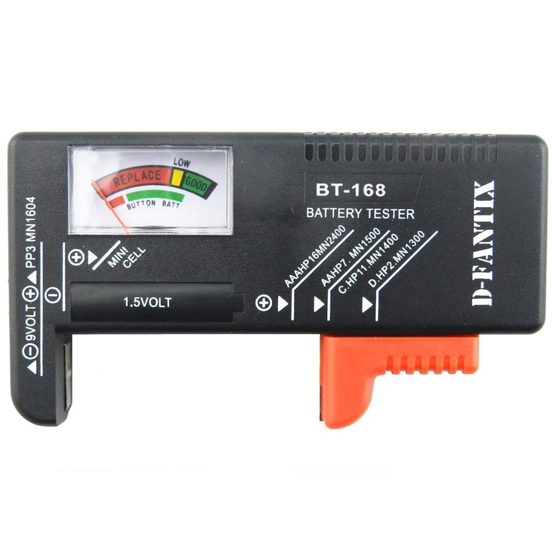 D-FantiX Battery Tester, Universal Battery Checker Small Battery Testers for