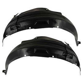 TRQ Front Inner Fender Liner Set Compatible with 2008-2022 Toyota Sequoia 2007-2013 Tundra TO1248145 TO1249145