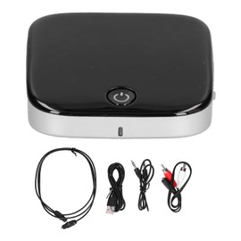 Annadue Bluetooth 5.0 Transmitter Receiver, Bluetooth Digital Optical TOSLINK RCA 3.5mm Audio Adapter for TV to Headphones, Low Latency