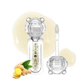 MAFFICK Nourishing Lip Oil- Natural Lip,Reducing Lip Wrinkles, Preventing Dryness and Chapping for Glossier Lips (Ginger)