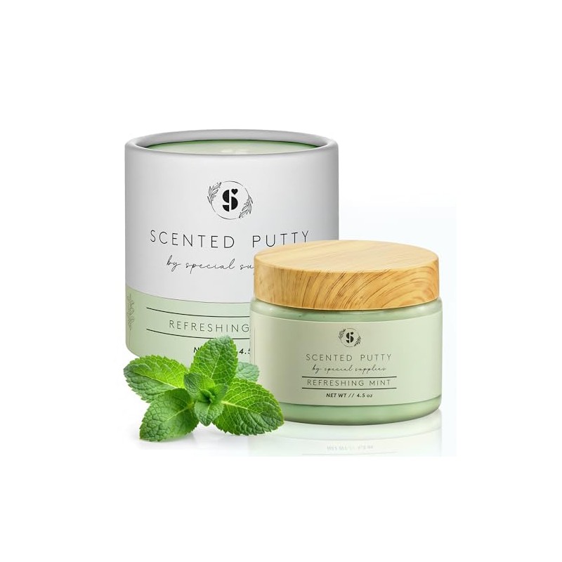 Refreshing Mint Scented Therapy Putty for Relaxation and Focus