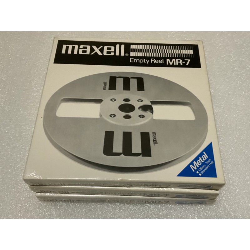 Maxell MR-7 Metal Empty Reel 18 cm (7") - ORIGINAL(1)