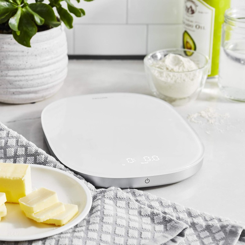ZWILLING Enfinigy Digital Kitchen Food Scale, Max Weight 22lbs, Grams