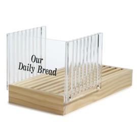 Norpro Bread Slicer with Crumb Catcher Brown .5in/1.25cm