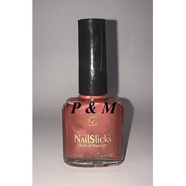 COVERGIRL NAILSLICKS Built-in TOP Coat Frost/GIVRE Nail Polish .4 OZ / 11 ML # 380 ICED Rosewood