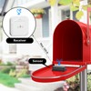 Briidea Mailbox Alarm, Wireless, Battery Powered, White, 500ft Range, LED