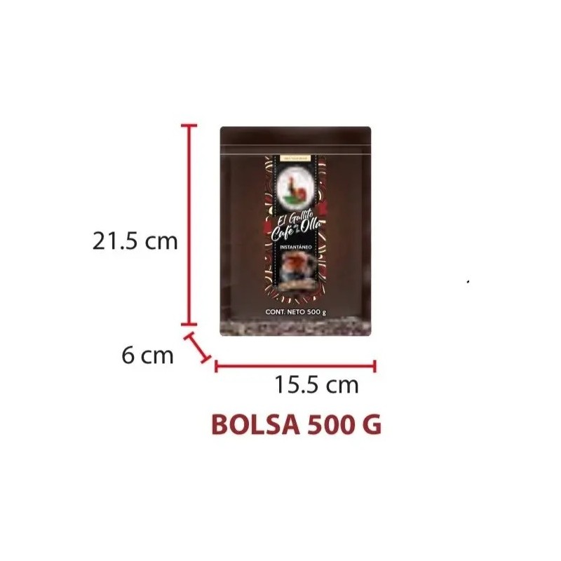 Cafe De La Olla Soluble El Gallito