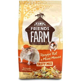 Supreme Tiny Friends Farm Reggie Rat and Mimi Mouse Tasty Mix 2lb