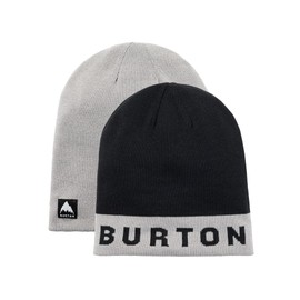 Burton Recycled Billboard Beanie, Sharkskin/True Black, One Size