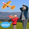 Bigdream 6 Pack LED Airplane Launcher Toys with 2 Launchers,