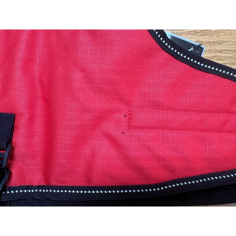 Windhorse Red Small 600 Denier Dog Coat Sherpa Lined *NEW