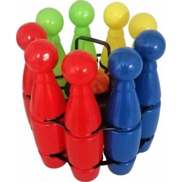 babywalz A1201974 74700632 Skittles Game Plastic 9 Cones