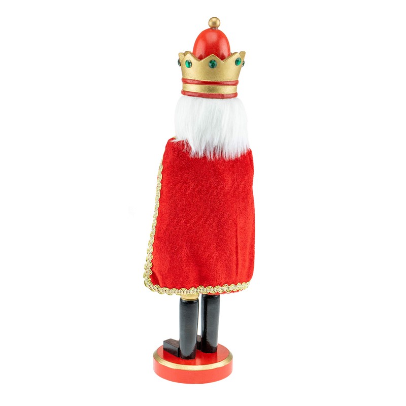 Clever Creations Blue Drummer 14 Inch Traditional Wooden Nutcracker, Festive