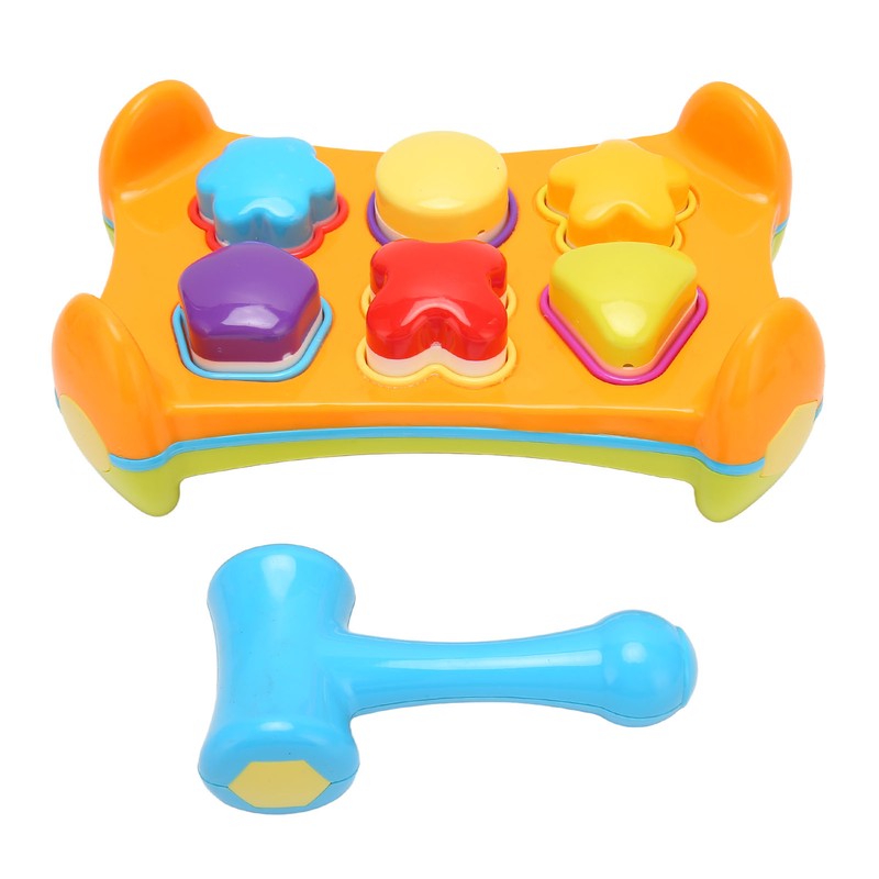 Interactive Pounding Toy Early Educational Pattern Cognition Interactive Hammering Toy