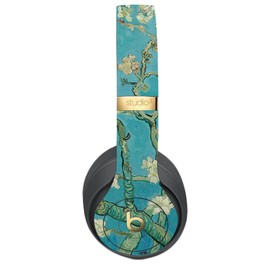 MightySkins Skin Compatible with Beats Studio 3 Wireless - Almond Blossom | Protective, Durable, and Unique Vinyl Decal wrap cover | Easy to Apply, Remove, and Change Styles | Made in The USA