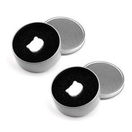 Caja De Limpieza En Seco Para Brochas De Maquillaje (2 Unidades), Esponja De Limpieza Rápida Para Cambiar De Color De Sombra De Ojos Al Instante, Esponja Limpiadora Para Brochas De