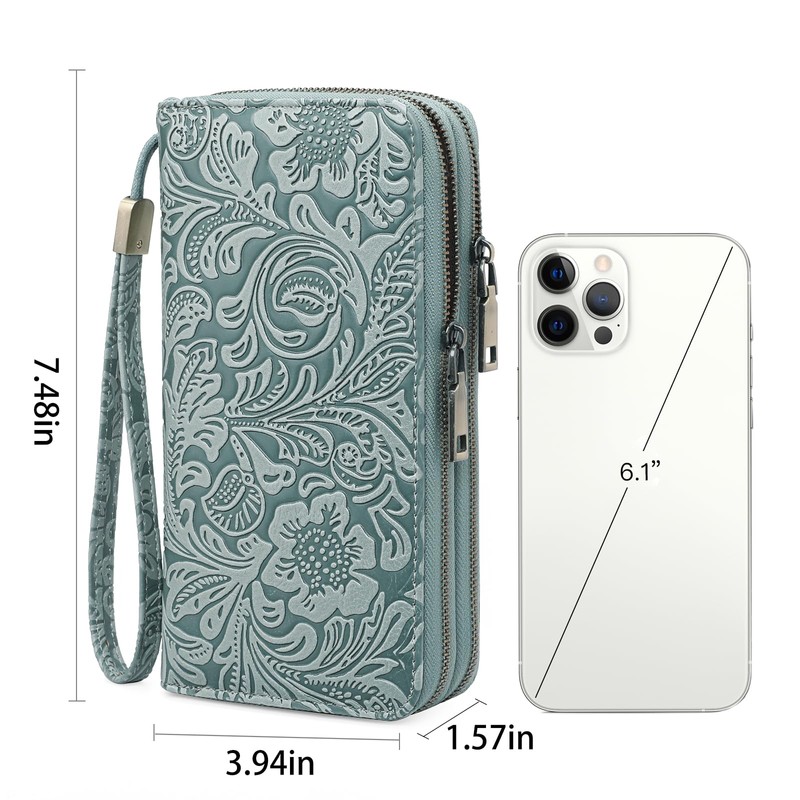 GOIACII Purses for Women Large Capacity RFID Blocking with Double