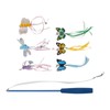 7pcs Cat Tassel Toys Play Chase Exercise Multifunctional Cat Butterfly