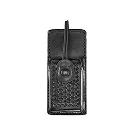 Aker Leather Products Swivel Radio Holder Aker Leather 588 Swivel Radio Holder, Basketweave, Motorla XTS3000, Black