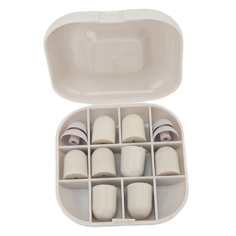 Noise Canceling Earplugs Sound Proof Light Blocking Soft Sleep Eye