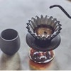 ORIGAMI Resin Holder, Black (BK) Origami Dripper (S and M)