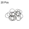 sourcing map 20pcs Nitrile Rubber O Rings 27mm OD 25mm