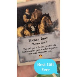 Tabletop Monthly Master Thief Bonus Replacement Card compatible with Catan's Settlers of Catan