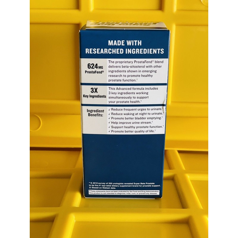 New Vitality Super Beta Prostate Advanced Natural Berry Chewables 60