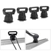 4PCS Tie Downs for Kayak Track Mount, Nylon Track Mount