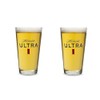 Michelob Ultra 22 Ounce Glass - Set of 2