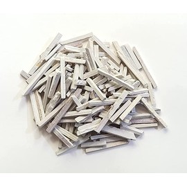 AnNafi® Chalk Pencils Edible | Raw Simple White Slate Pencil | Premium Edible Chalk Slate For Eating | Drawing Chalk Box Set For Kids in Bulk | Chalkboard Markers Dustless Eatable Stone Pencils (20)