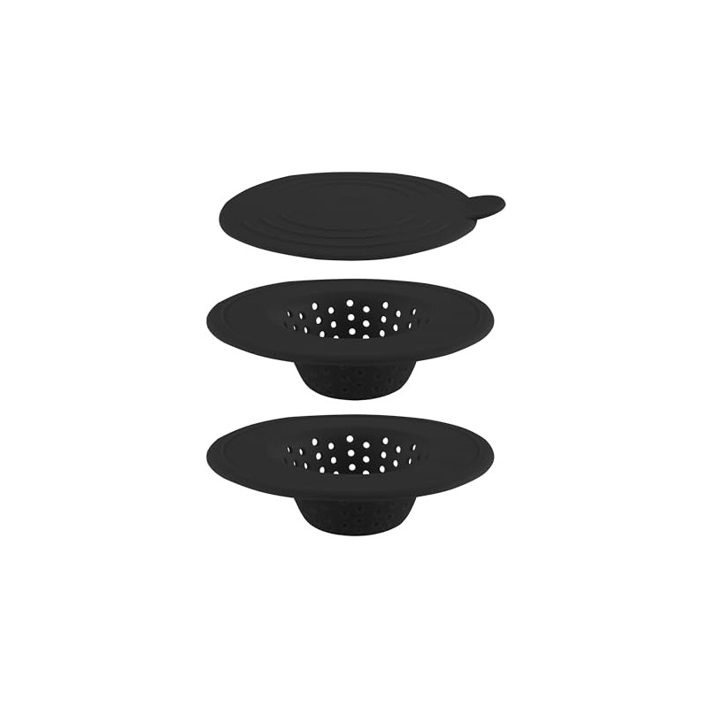 COOK WITH COLOR Kitchen Sink Strainer, Silicone, Flexible Sink Strainer,