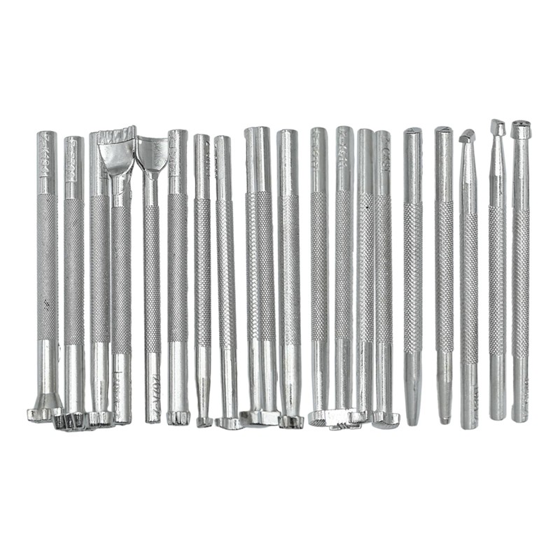 Zreneyfex 20 Pcs Leather Stamping Tools Special Shape Different Patterns