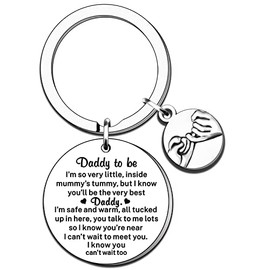 TTOVEN Dad Gifts Dad Keyring Daddy To Be Fahter's Day Birthday Presents For Daddy