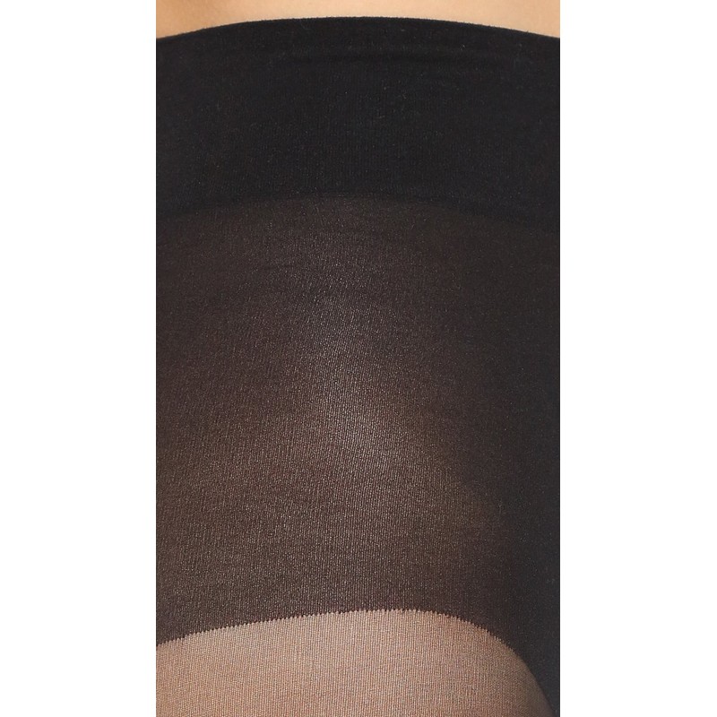 Wolford Women's's Pure 10 Tights, 10 DEN, Black, Medium (Size: