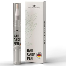 Steiger Naturals Nail Care Pen - Nail Care Pen for Nails with Neem Oil, Jojoba and Tea Tree - 100% Natural (Pack of 1)