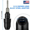 SD FACTORY SDS-Plus to SDS-Max Adapter for Rotary Hammers, 8-1/4
