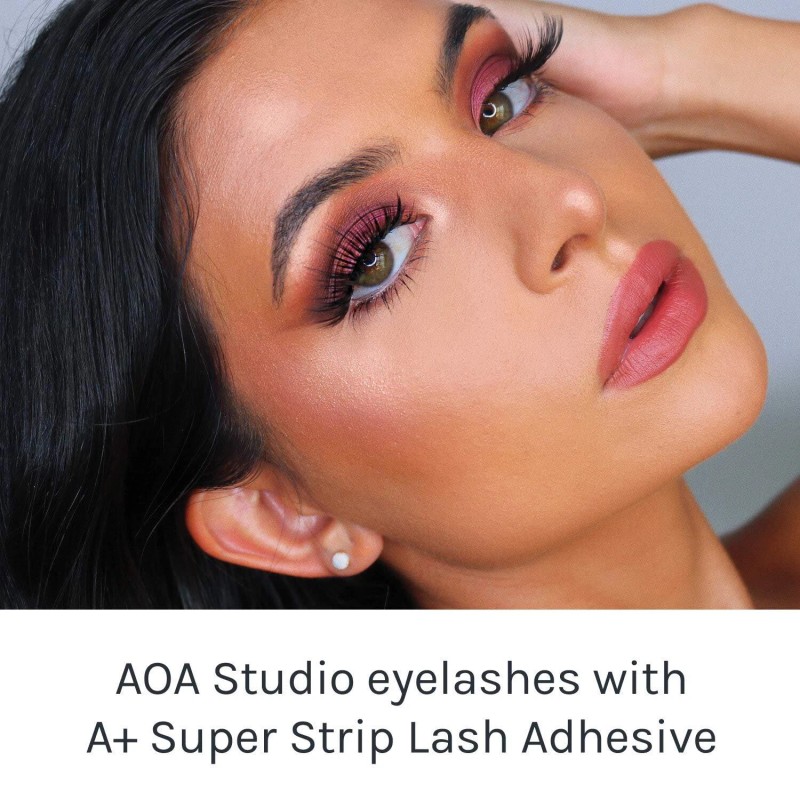AOA Studio Eyelash Lash Glue Enhancers 4Pcs Strip Lash Adhesive