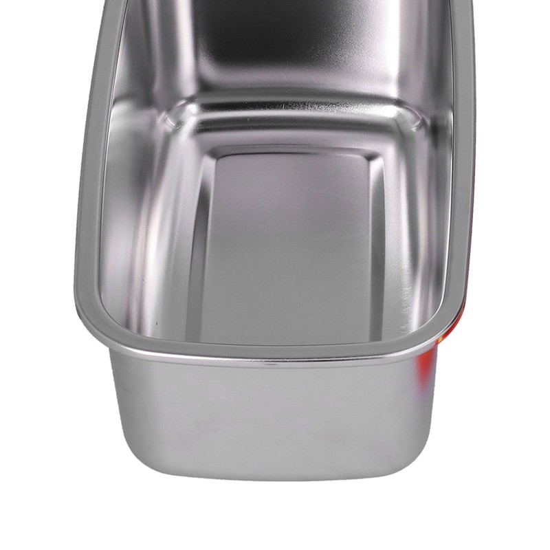 Lunch Box Red Non Pollution Good Sealing Lightweight Easily Clean