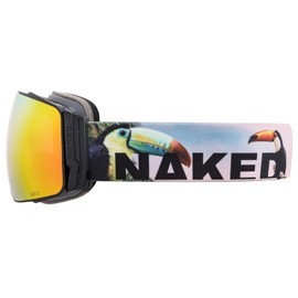 NAKED Optics The STORM Ski Goggles Men, Ski Goggles Women, Snowboard Goggles, Ski Goggles with Interchangeable Lenses (STORM Toucan)