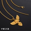 VEXXS Men's Cross Necklace with Praying Hands Cross / Angel
