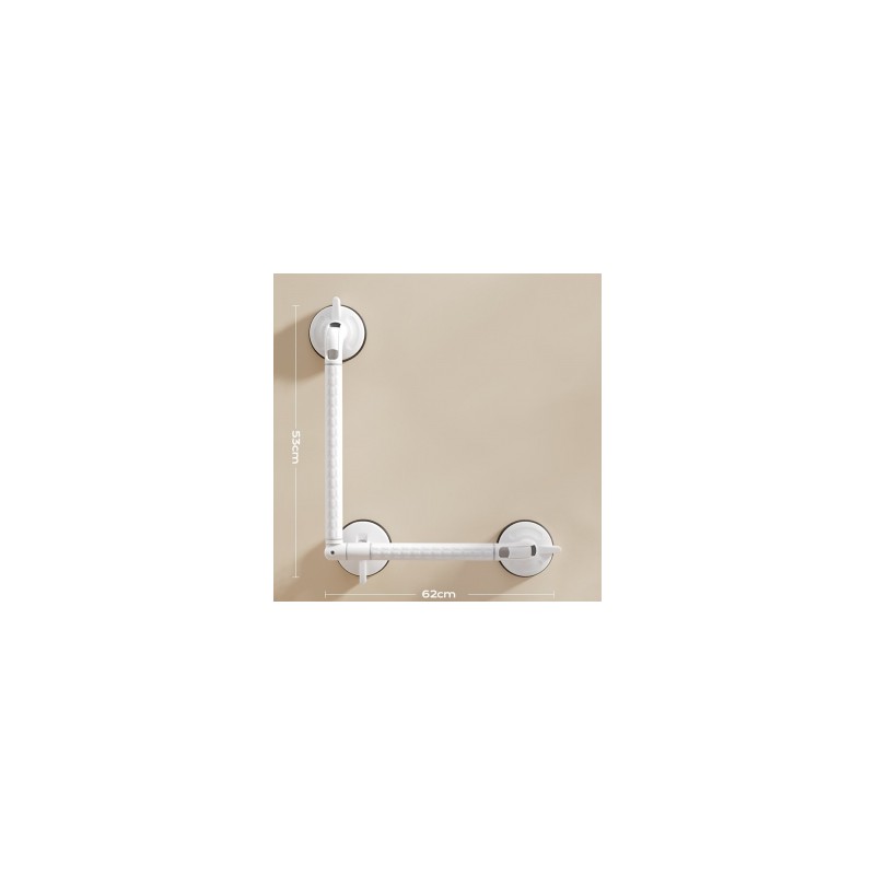 Non-perforated suction bathroom safety handle E-1 (53cm*62cm) (color)