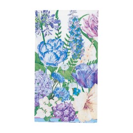 Caspari Shades Of Blue Guest Towel Napkins - 15 Guest Towel Napkins per Pack